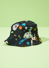 Chapéu Bucket Infantil - Corrida Espacial